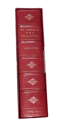Lot 146 - Cook, Capt. James The Journal of H.M.S. Resolution 1772-1775. Genesis Publications Limited in...