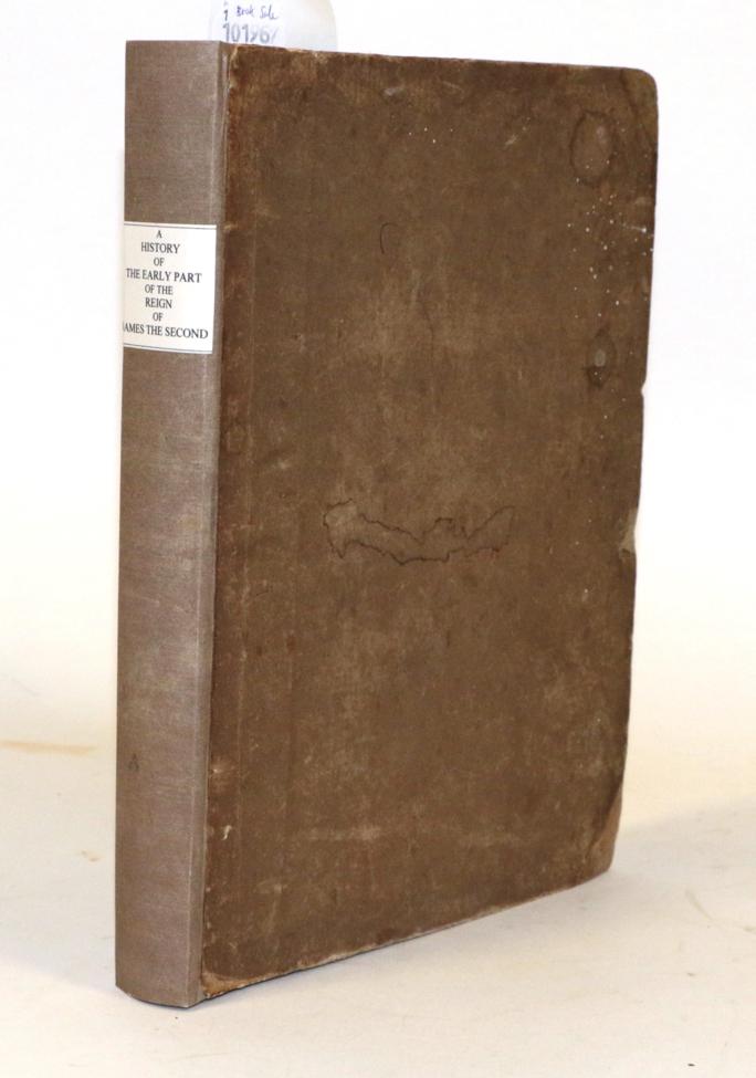 Lot 167 - Fox, Charles James A History of the Early Part of the Reign of James the Second. William...