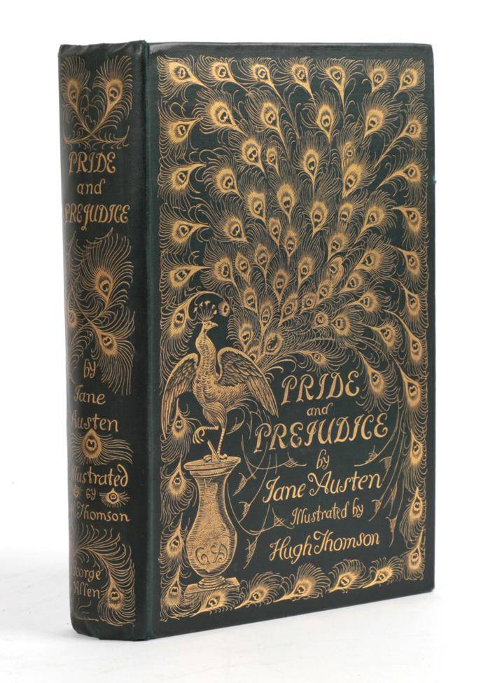 Lot 182 - Austen, Jane; Thomson, Hugh (illus) Pride and Prejudice. George Allen, 1894. 8vo, org....