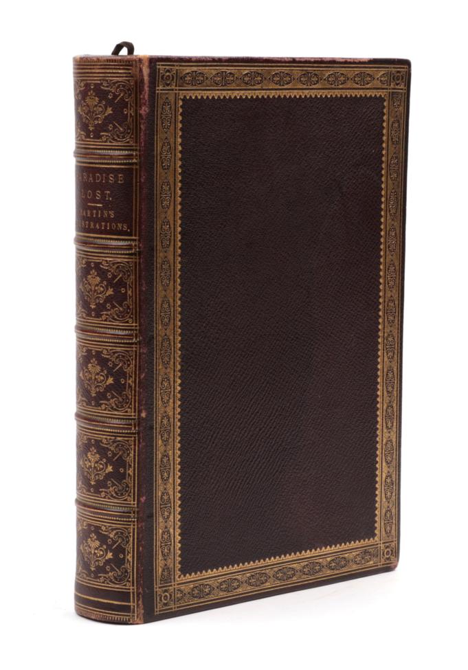 Lot 192 - Milton, John; Martin, John (illus.) Paradise Lost. Printed for Henry Washbourne, 1853. 4to,...