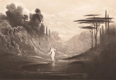 Lot 192 - Milton, John; Martin, John (illus.) Paradise Lost. Printed for Henry Washbourne, 1853. 4to,...