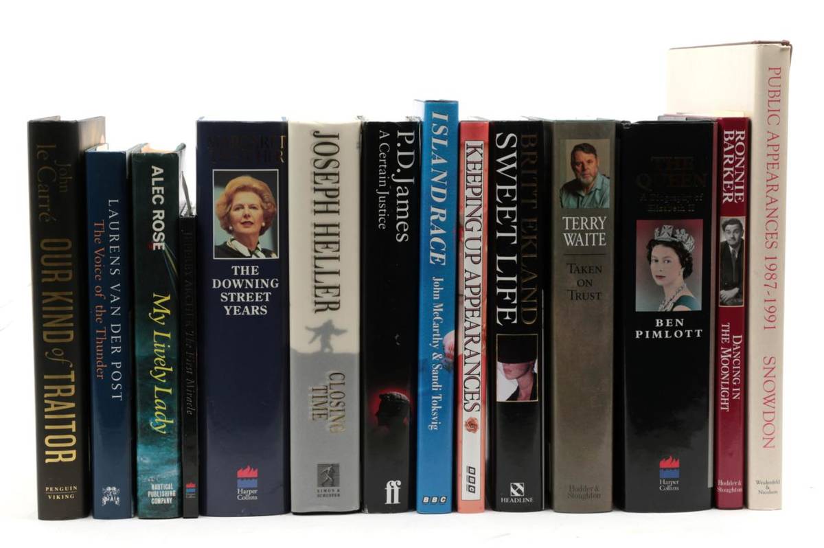 Lot 197 - Signed Modern First Editions Thatcher, Margaret, The Downing Street Years, signed on the...