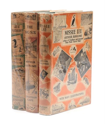 Lot 205 - Ransome, Arthur Missee Lee. Jonathan Cape, 1941. 8vo, org. cloth in unclipped jacket (7s 6d). First
