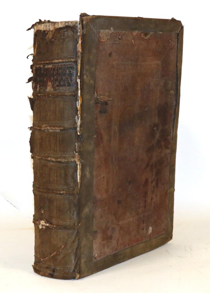 Lot 213 - Josephus; L'Estrange, Sir Roger (trans.) Works. Richard Sare, 1702. Folio, full reversed calf, some