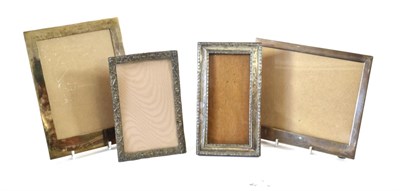 Lot 108 - Two Silver Photograph-Frames, With English Import Marks for Birmingham, 1956 and 1959, each oblong