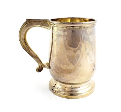 Lot 113 - A Silver Mug, Maker's Mark TM Between Crossed Hammers, Probably German, With English Import...