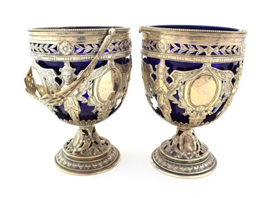 Lot 126 - A Pair of German Silver Bowls, Probably Hanau, With English Import Marks for Chester, 1903,...