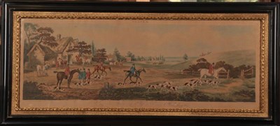 Lot 1011 - After Dean Wolstenholme the Younger (1798-1882) Fox Hunting Handcoloured engravings, each: 25cm...
