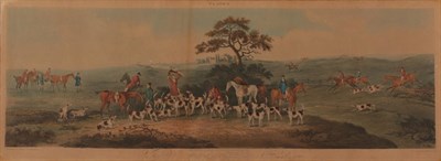 Lot 1011 - After Dean Wolstenholme the Younger (1798-1882) Fox Hunting Handcoloured engravings, each: 25cm...