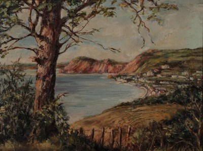 Lot 1107 - Circle of Frederick William Jackson (1859-1918) Robin Hoods Bay Oil on board, 35cm by 47cm