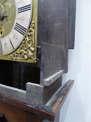 Lot 1555 - An Oak Single Hand Thirty Hour Longcase Clock, signed Tho Binch, Mansfield, early 18th century,...
