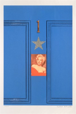 Lot 3023 - Sir Peter Blake CBE, RDI, RA (b.1932) ''Marilyn's Door'' Signed and numbered 132/175,...