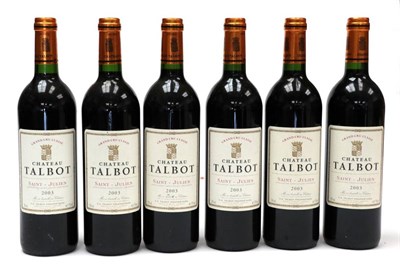 Lot 2054 - Château Talbot St Julien 2003 (6 bottles)