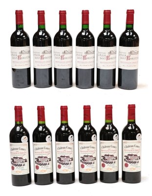Lot 2058 - Château la Fleur Saint Emilion Grand Cru 2004 (six bottles) together with Château Coucy...
