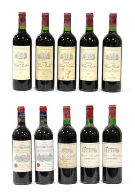 Lot 2096 - Château Mazeyres Pomerol 2001 (three bottles), Château Grand Corbin-Despagne Saint Emilion...