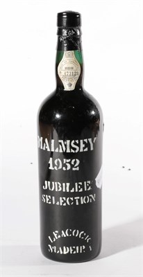 Lot 2124 - Leacock's Malmsey 1952 Madeira (one bottle)