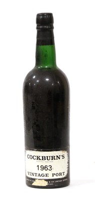 Lot 2130 - Cockburn's Vintage Port 1963 (one bottle)