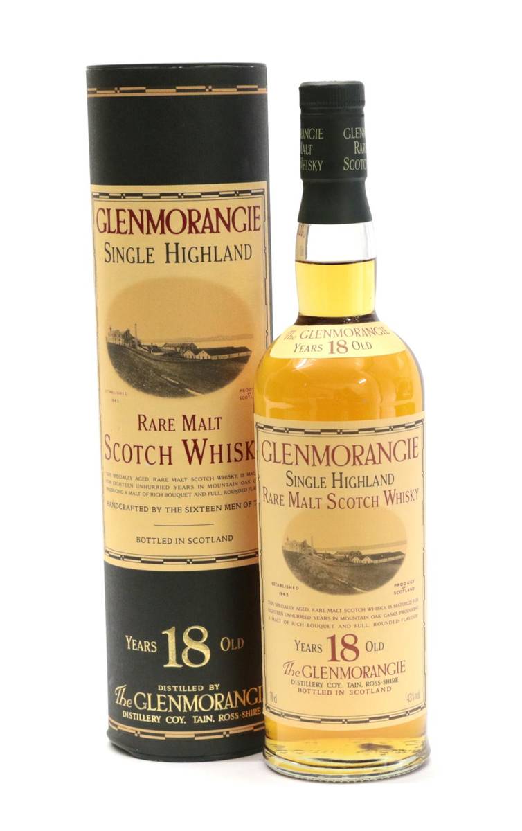 Lot 2165 - Glenmorangie 18 Year Old Rare Malt Scotch Whisky, 43% 70cl, in original sleeve