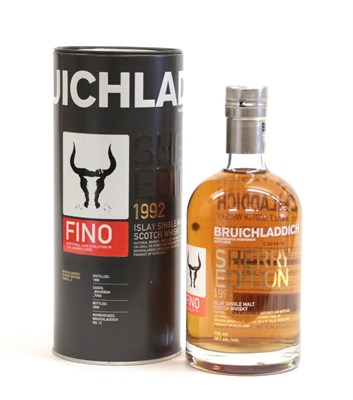 Lot 2189 - Bruichladdich Sherry Edition Series 2 Fino, distilled 1992, bottled 2009, in carton