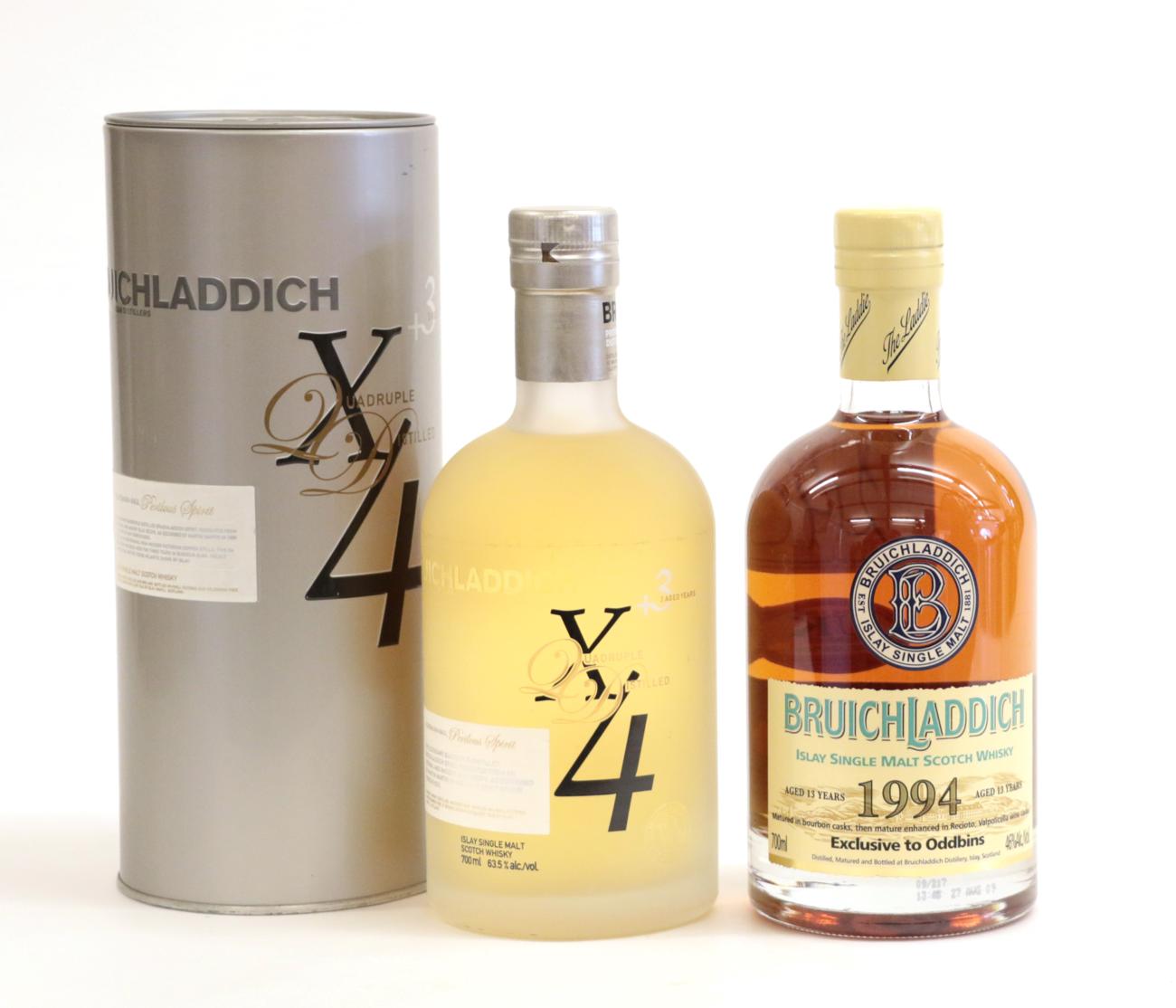 Lot 2190 - Bruichladdich X4 Perilous Spirit Single Islay Malt Whisky, 63.5%, 700ml, in carton,...