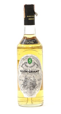 Lot 2200 - Glen Grant 5 Year Old Single Malt Whisky distilled 1978, 40% 75cl (one bottle)