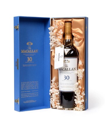 Lot 2209 - The Macallan 30 Year Old Highland Single Malt Scotch Whisky, matured in sherry oak casks from...