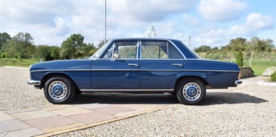 Lot 3267 - 1972 Mercedes-Benz 220 (W115) Registration number: RWT 568K Date of first registration: 04 07...