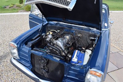 Lot 3267 - 1972 Mercedes-Benz 220 (W115) Registration number: RWT 568K Date of first registration: 04 07...