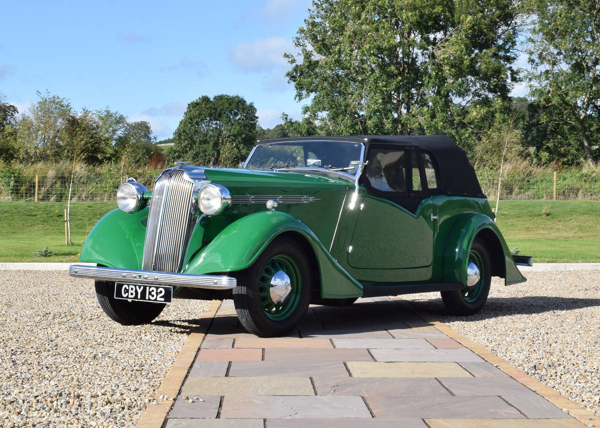 Lot 3274 - 1936 Vauxhall 14hp DX Light Six Tourer, Coachwork by Tickford Registration number: CBY 132 Date...