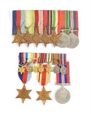Lot 29 - A Second World War Trio, comprising 1939-45 Star, Africa Star and War Medal, in a bag marked PO...