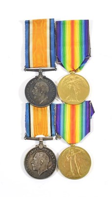Lot 37 - A First World War Pair, of British War Medal and Victory Medal, awarded to WR-329234 SPR. G....