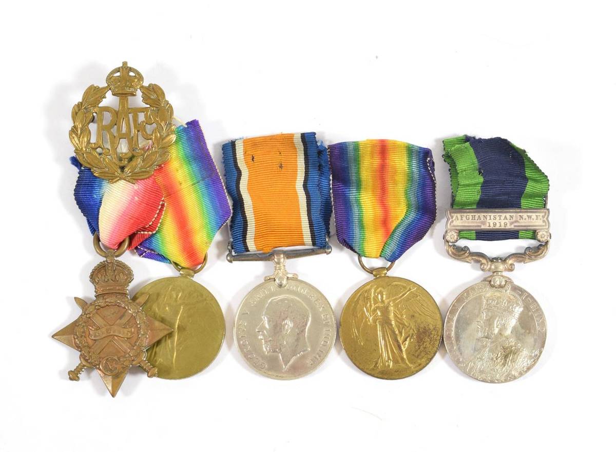 Lot 41 - A First World War/North West Frontier Trio, awarded to LIEUT.J.E.PARSLOW, 2-3 BRHMS.,...
