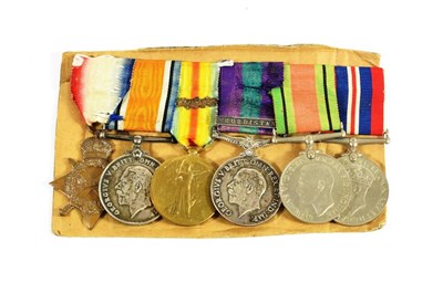 Lot 42 - A First/Second World War Group of Six Medals, awarded to CAPT. (later Lt.Col.) M.PURVIS....