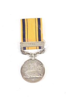 Lot 52 - A South Africa Medal, with 1879 clasp, to 1851.PTE.R.WILLIAMS.1ST DRAG: GDS. (possibly renamed)