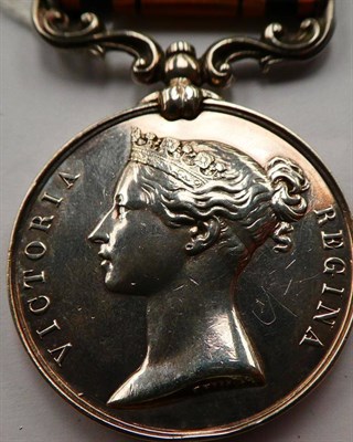 Lot 52 - A South Africa Medal, with 1879 clasp, to 1851.PTE.R.WILLIAMS.1ST DRAG: GDS. (possibly renamed)