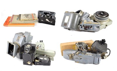 Lot 65 - A Quantity of Air Ministry Aircraft Cameras and Parts, including a Vinten Reconnaissance Camera and