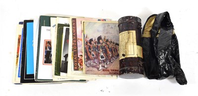 Lot 85 - Assorted Military Collectables, comprising approximately thirty-five various programmes and...