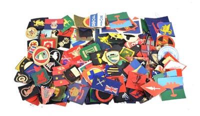 Lot 96 - A Collection of Approximately One Hundred and Forty 1940's/50's Cloth Formation Patches,...