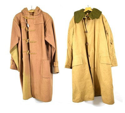 Lot 149 - A Second World War British Army Tropal Coat, designed for the Norwegian campaign, in heavy duty...