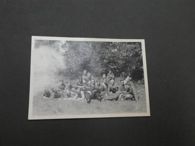 Lot 159 - 'Fur Erinnerung an mein Dienstseit Panzer Abw. Abt.1' - a Waffen-SS Photograph Album,...