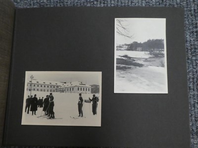 Lot 159 - 'Fur Erinnerung an mein Dienstseit Panzer Abw. Abt.1' - a Waffen-SS Photograph Album,...
