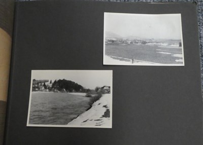 Lot 159 - 'Fur Erinnerung an mein Dienstseit Panzer Abw. Abt.1' - a Waffen-SS Photograph Album,...