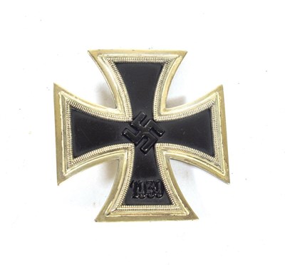 Lot 163 - A German Third Reich Iron Cross, first class, with vertical sword shape pin