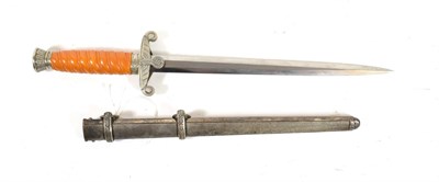 Lot 241 - A German Third Reich Army Dagger, the 25.5cm steel blade etched with maker's mark RICH. ABR....