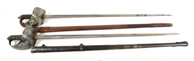 Lot 272 - A George V 1897 Pattern Infantry Officer's Sword, the 82cm fullered steel blade etched with crowned