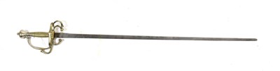 Lot 277 - A 19th Century French Fencing Rapier by Coulaux & Cie, Klingenthal, the 80.5cm double edge...