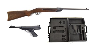 Lot 382 - PURCHASER MUST BE 18 YEARS OF AGE OR OVER A BSA Scorpion .22 Calibre Air Pistol, numbered...