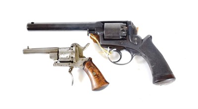 Lot 384 - A Deane, Adams & Deane Model 1851 Five Shot Double Action Percussion Revolver, 54 bore, with...