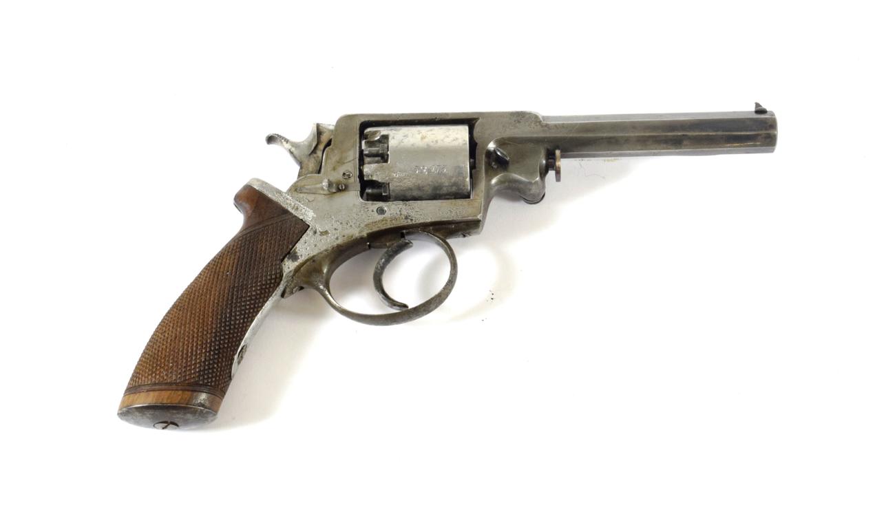 Lot 385 - A Mid 19th Century Beaumont-Adams 120 Bore Five Shot Double Action Percussion Revolver by the...