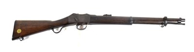 Lot 392 - A Martini-Henry Mk.II Two Band Artillery Carbine by Enfield, .577-.450 calibre, the 54.5cm restored